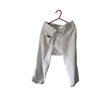 Schutt Youth Football Practice‎ Pant White Medium Adjustable Belt size